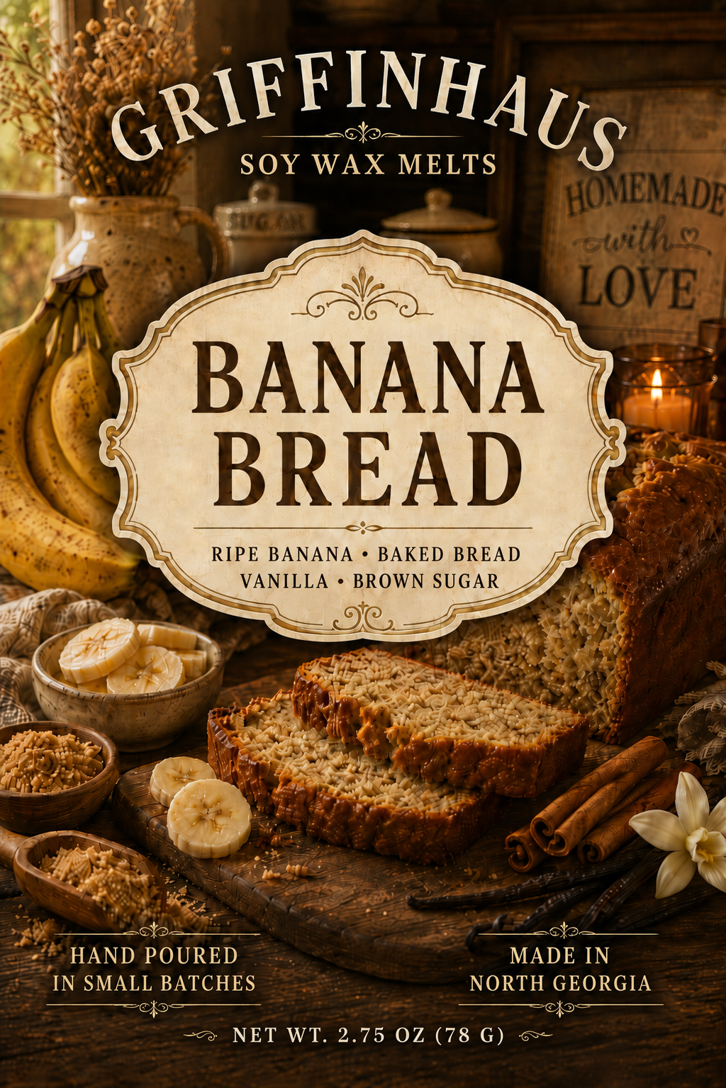 Banana Bread Wax Melt