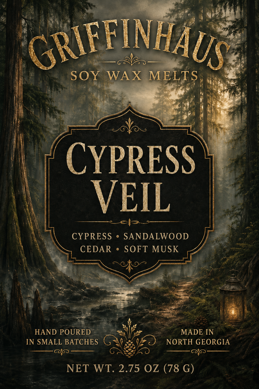 Cypress Veil Wax Melt