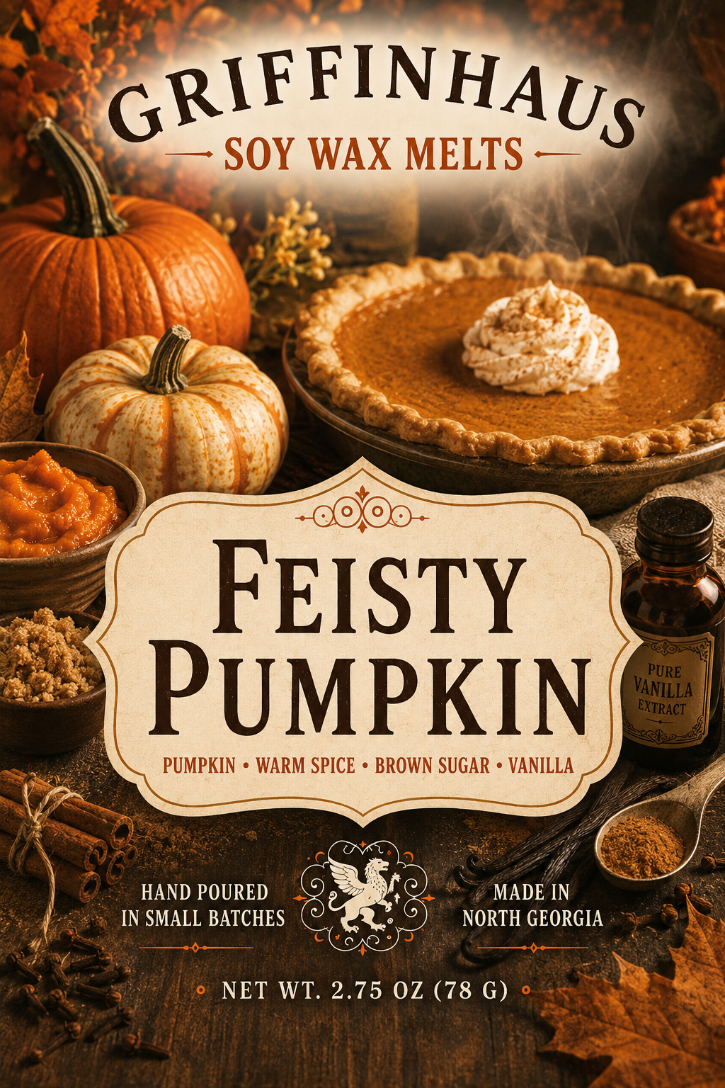 Feisty Pumpkin Wax Melt