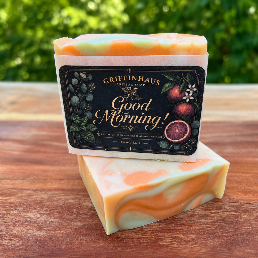 Eucalyptus Spearmint Soap Bar — Good Morning | Energizing Handmade Soap