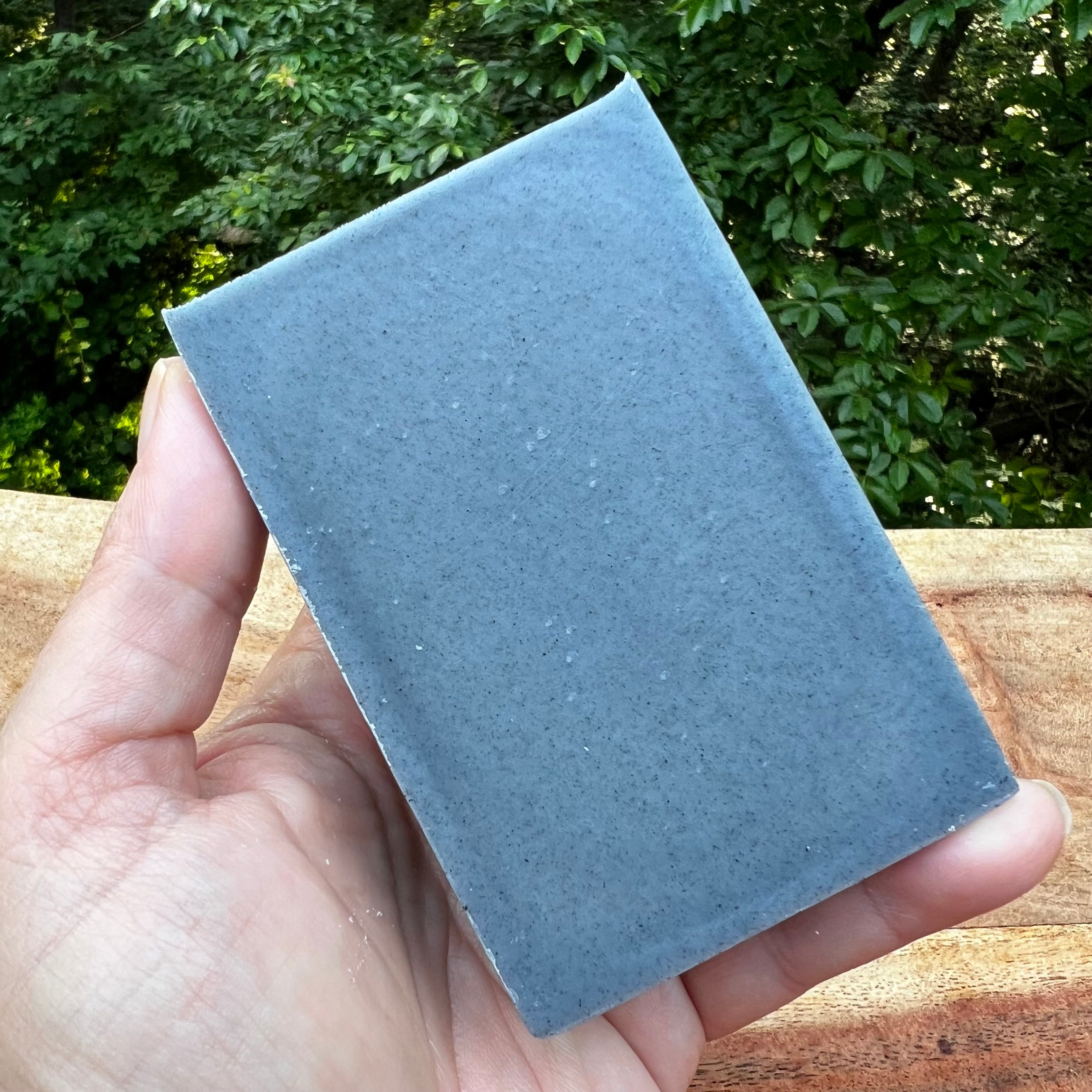 Activated Charcoal Tallow Soap Bar — Naked Embers | Unscented, Fragrance-Free