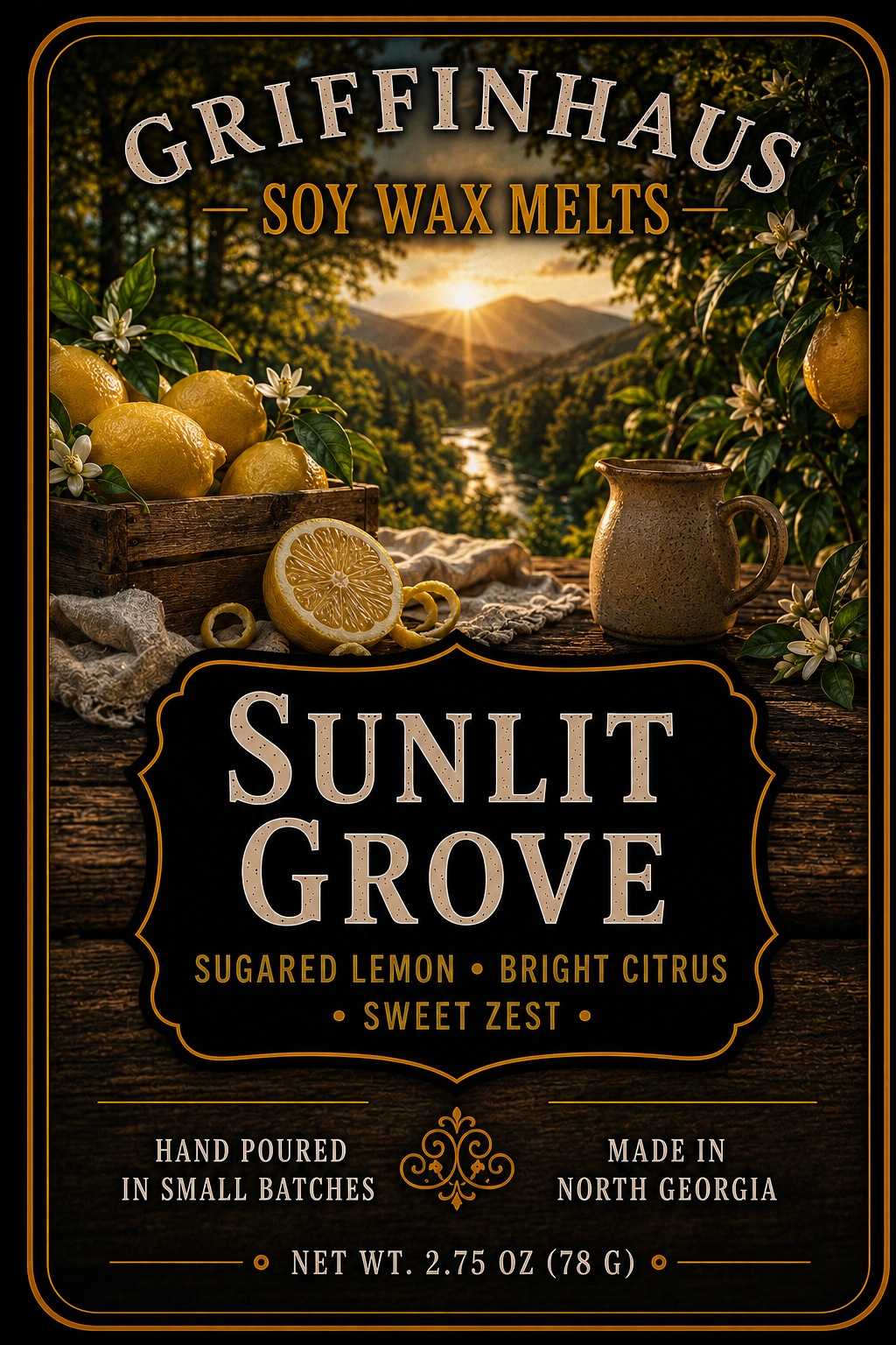 Sunlit Grove Wax Melt